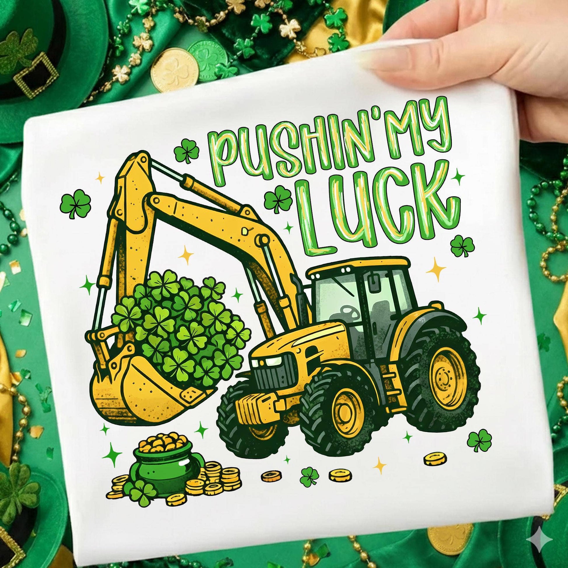 Lucky Shamrock St. Patrick's Day Toddler Boy Shirt Unisex T-shirt, Sweatshirt, Hoodie, Long Sleeve Tee - T-Shirt, Sweatshirt, Hoodie
