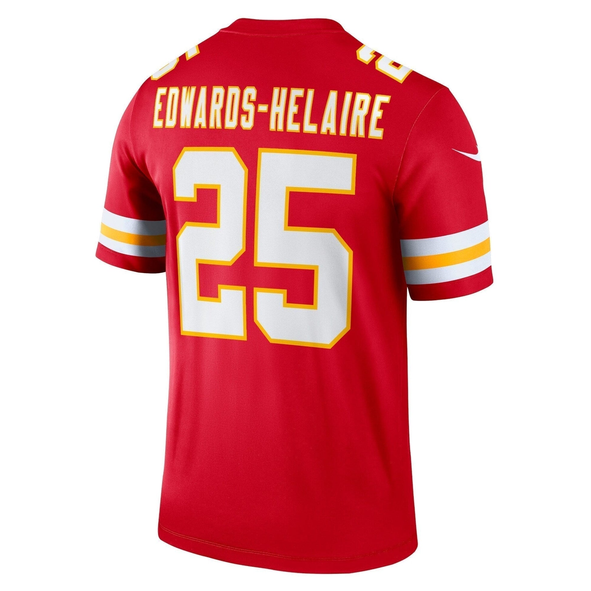 Clyde Edwards-Helaire Kansas City Chiefs Legend Jersey - Red football jersey product view 3