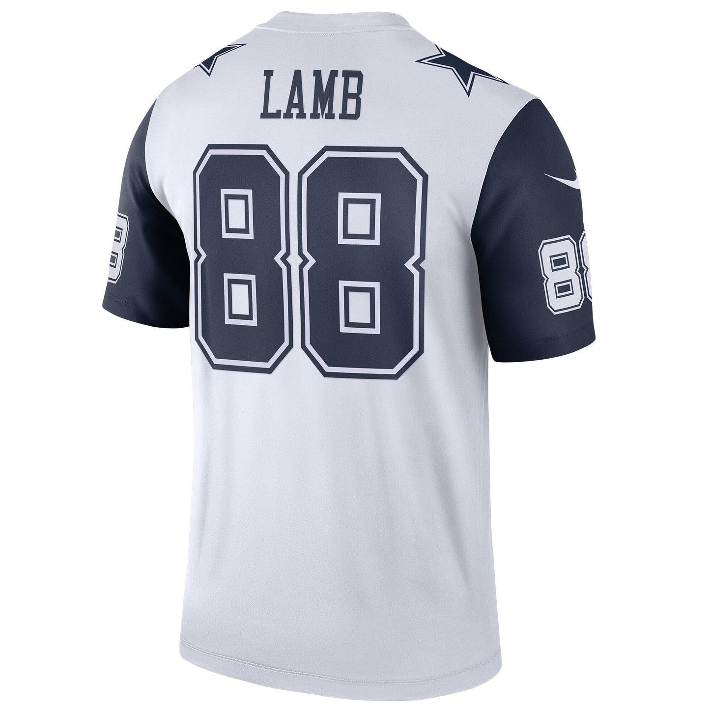 CeeDee Lamb Dallas Cowboys 2nd Alternate Legend Jersey - White football jersey product view 3