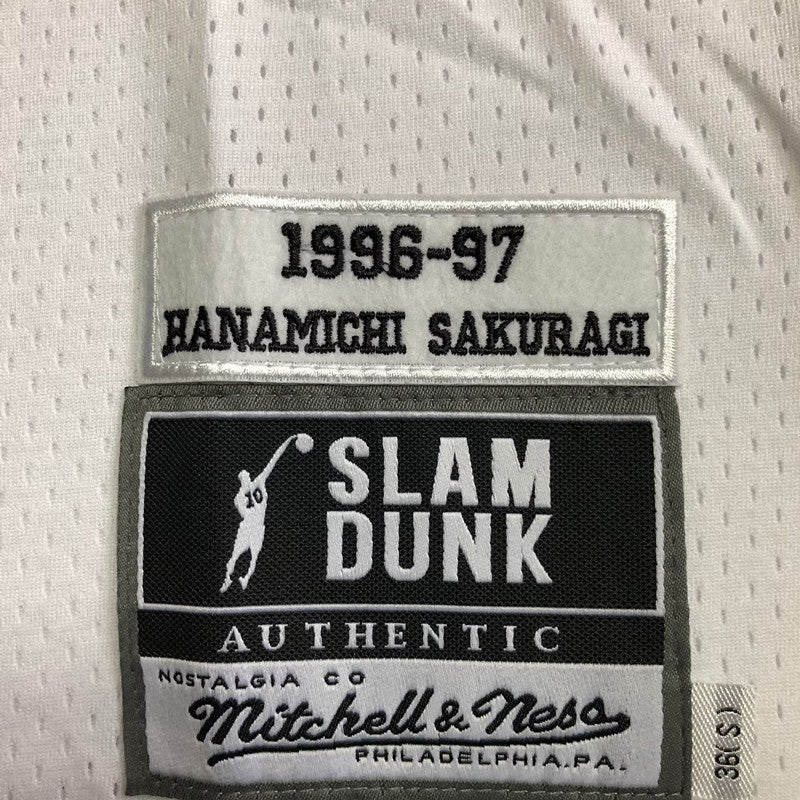 Slam Dunk Sakuragi Hanamichi White 10 MN basketball jersey product view 3