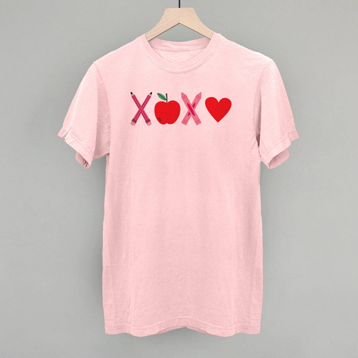 Xoxo (School Supplies) Unisex T-shirt, Sweatshirt, Hoodie, Long Sleeve Tee - T-Shirt, Sweatshirt, Hoodie