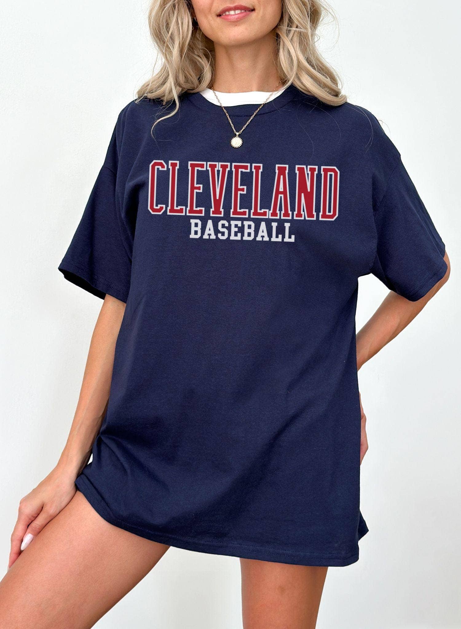 Comfort Colors Cleveland Baseball Shirt Game Day Apparel Unisex T-shirt, Sweatshirt, Hoodie, Long Sleeve Tee - T-Shirt, Sweatshirt, Hoodie