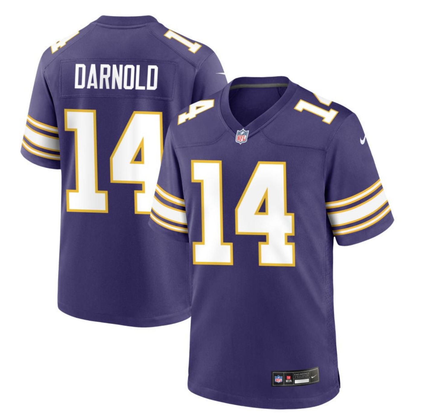 Sam Darnold Minnesota Vikings Jersey football jersey product view 1