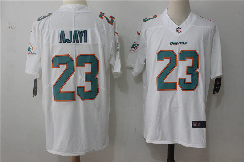 Men's Miami Dolphins Jay Ajayi White Game Jersey football jersey product view 1