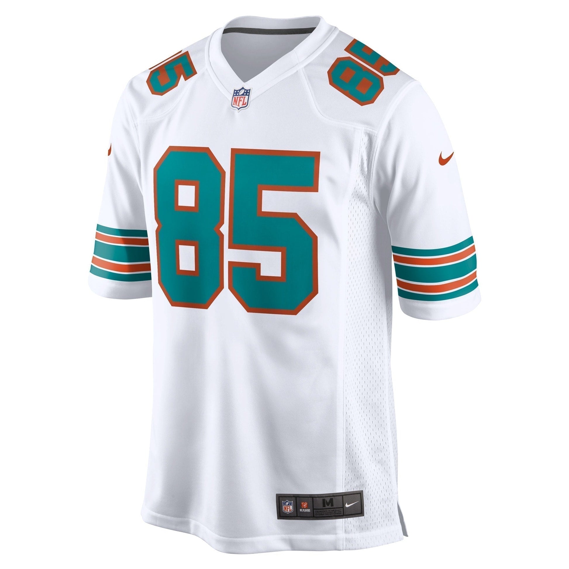 Mark Duper Miami Dolphins Retired Jersey - White football jersey product view 2