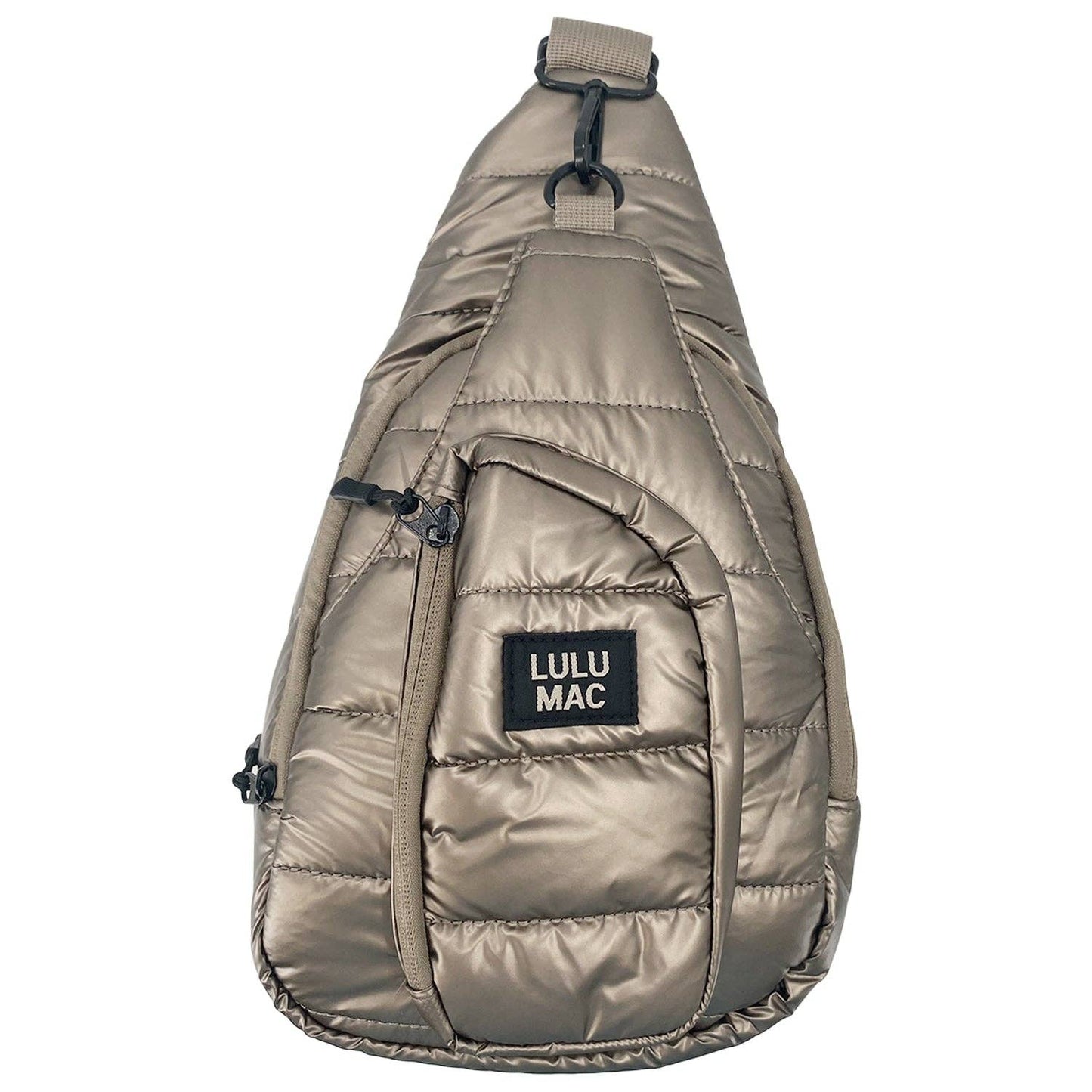MP-5029 Puffer Metallic Sling Bag-Olive Unisex T-shirt, Sweatshirt, Hoodie, Long Sleeve Tee - T-Shirt, Sweatshirt, Hoodie