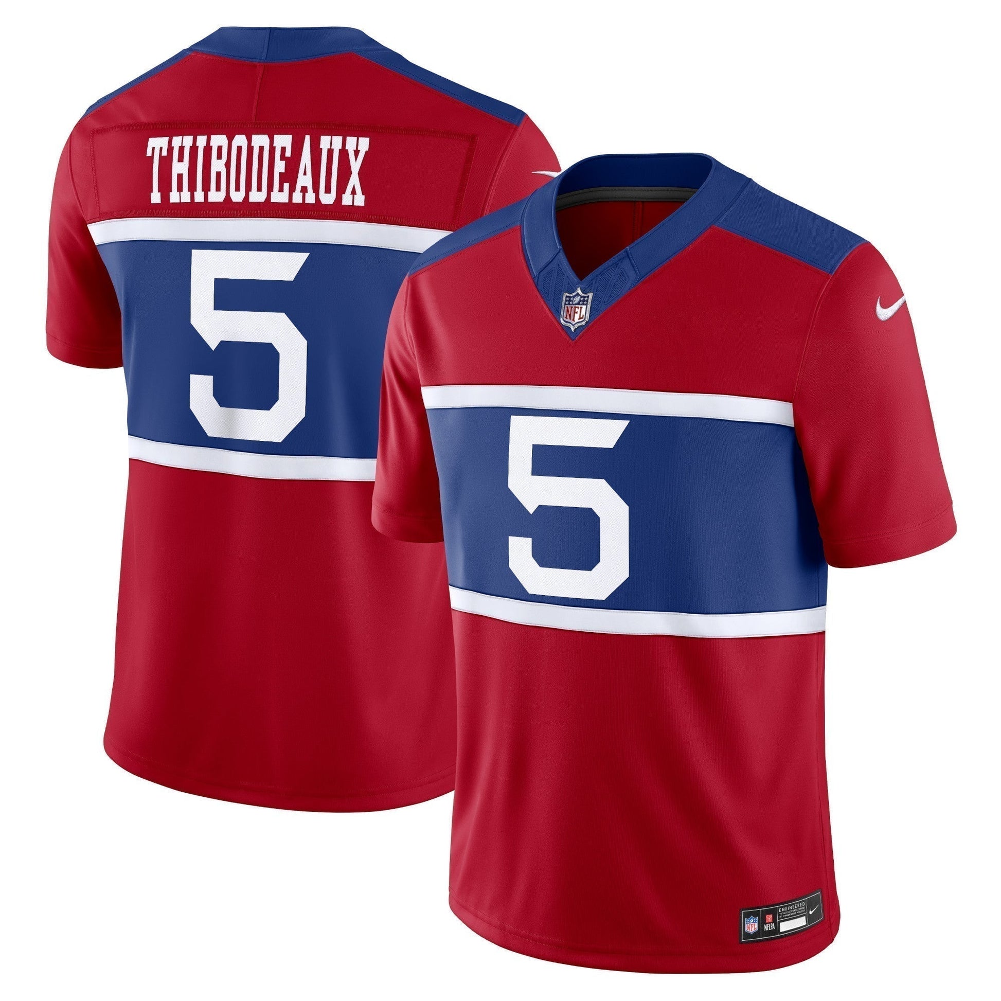 Kayvon Thibodeaux New York Giants Alternate Vapor F.U.S.E. Limited Jersey - Century Red football jersey product view 1