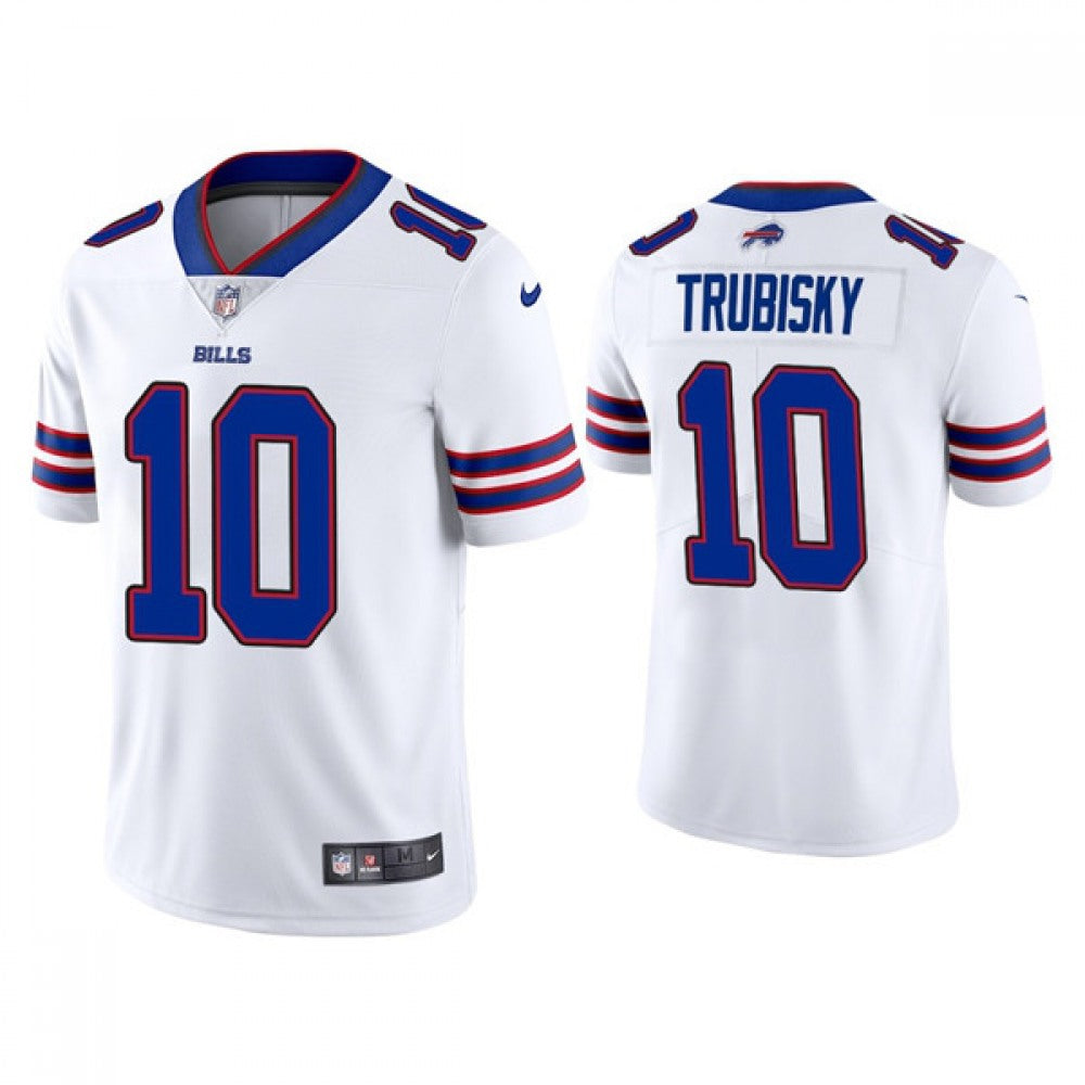 Buffalo Bills #10 Mitchell Trubisky White Vapor Untouchable Limited Stitched Jersey football jersey product view 1