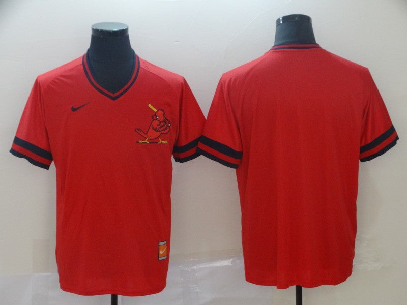 Men's St. Louis Cardinals Red Blank Replica Team Jersey baseball jersey product view 1