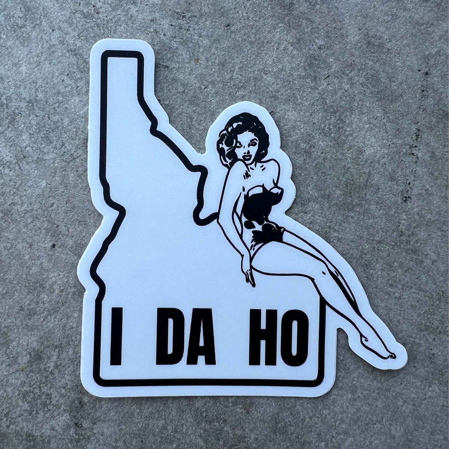 I - Da - Ho Sticker Unisex T-shirt, Sweatshirt, Hoodie, Long Sleeve Tee - T-Shirt, Sweatshirt, Hoodie