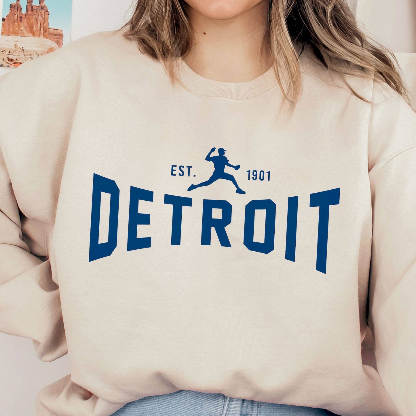 Vintage Detroit Tigers Game Day Crewneck Sweatshirt Unisex T-shirt, Sweatshirt, Hoodie, Long Sleeve Tee - T-Shirt, Sweatshirt, Hoodie