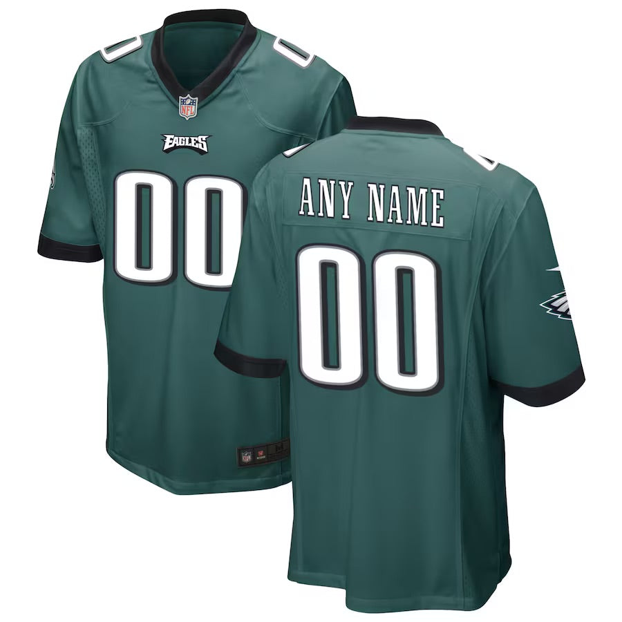 Custom Philadelphia Eagles Jersey football jersey product view 1