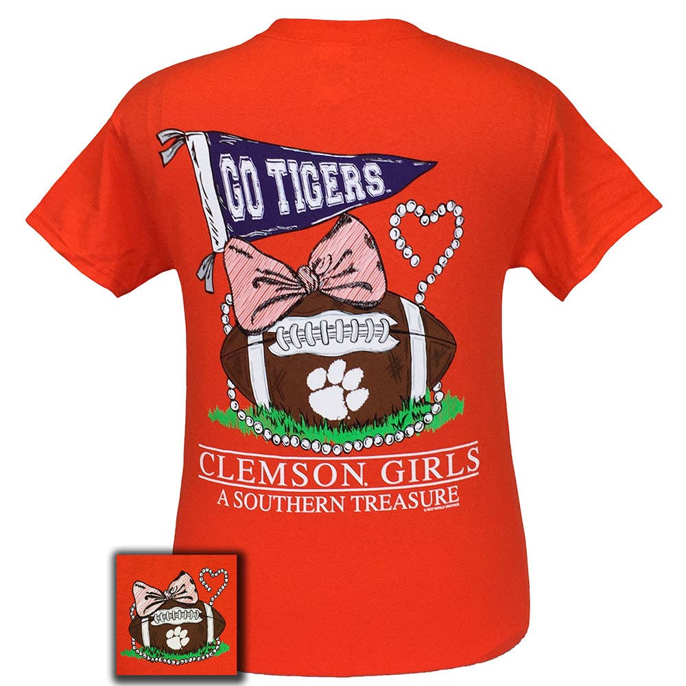 Clemson Treasure Orange Short Sleeve Unisex T-shirt, Sweatshirt, Hoodie, Long Sleeve Tee - T-Shirt, Sweatshirt, Hoodie