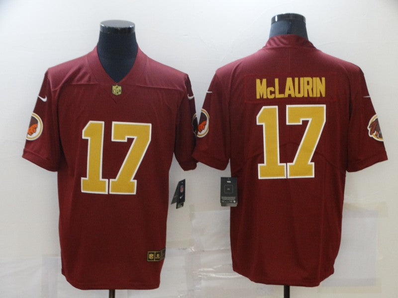 Men's Washington Commanders Terry Mclaurin #17 Red Player Game Jersey1 football jersey product view 1