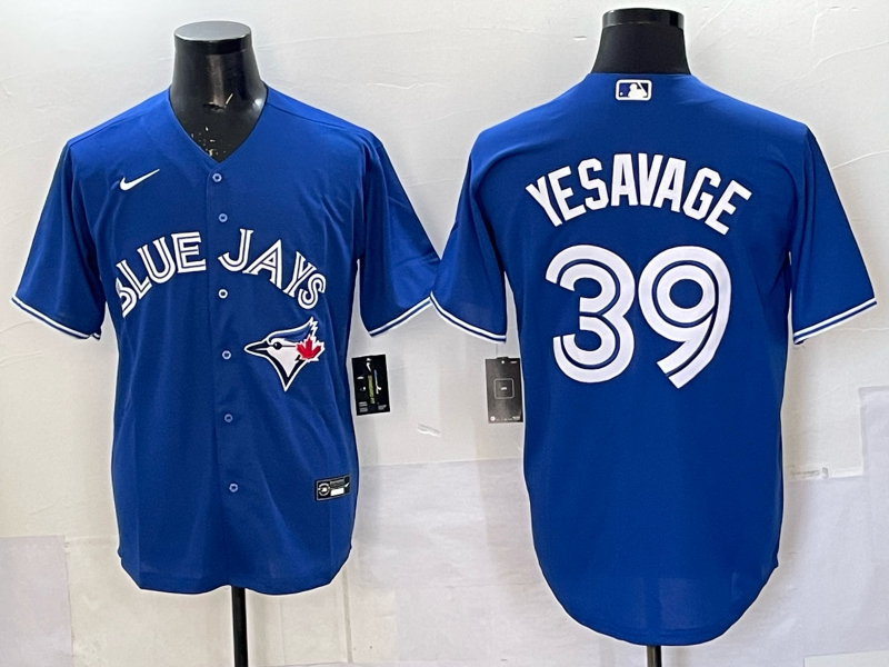 Men's Toronto Blue Jays Trey Yesavage #39 Rush Blue Replica Player Jersey baseball jersey product view 1
