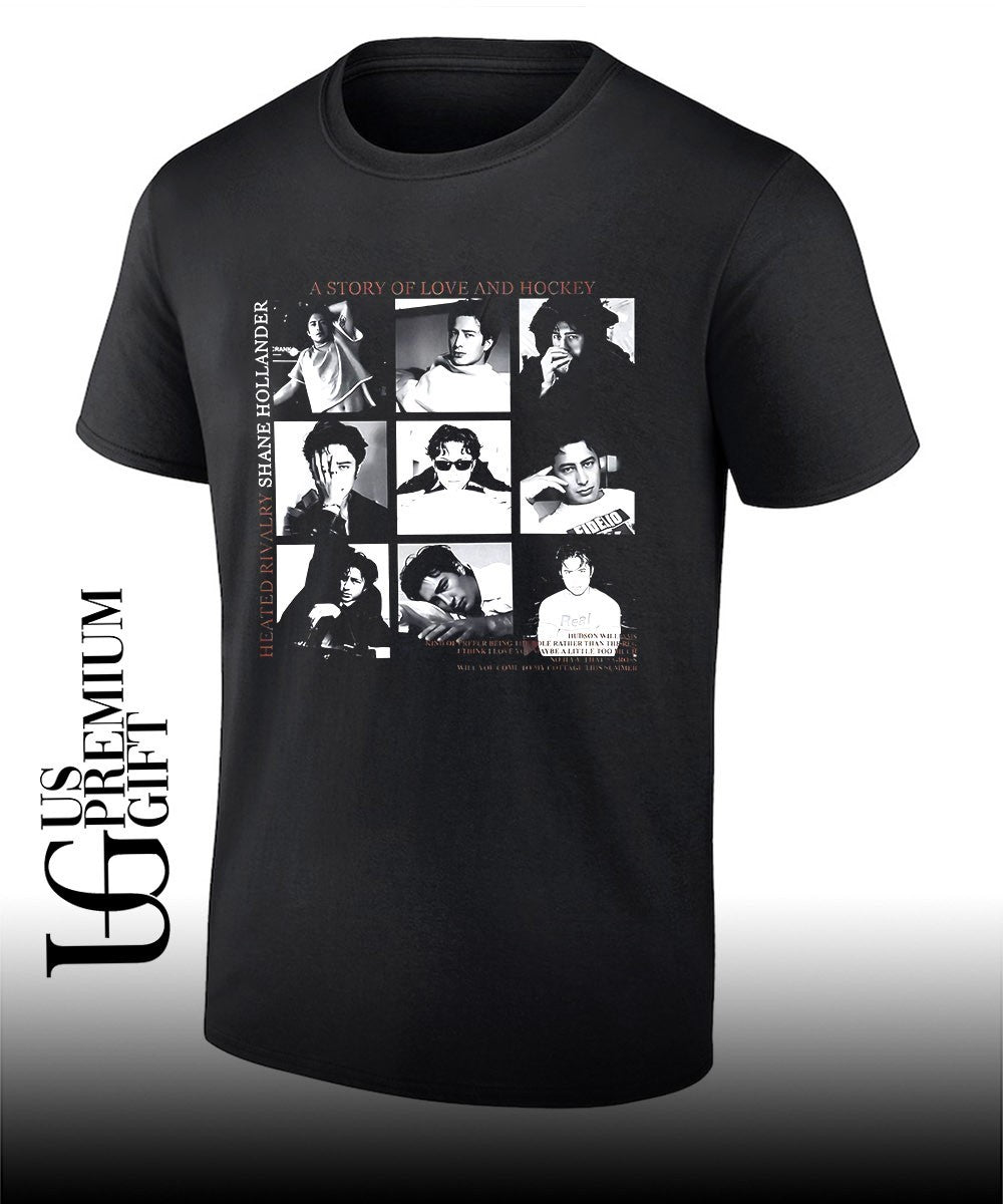 A Story of Love and Hockey Shane Hollander shirt Unisex T-shirt, Sweatshirt, Hoodie, Long Sleeve Tee - T-Shirt, Sweatshirt, Hoodie