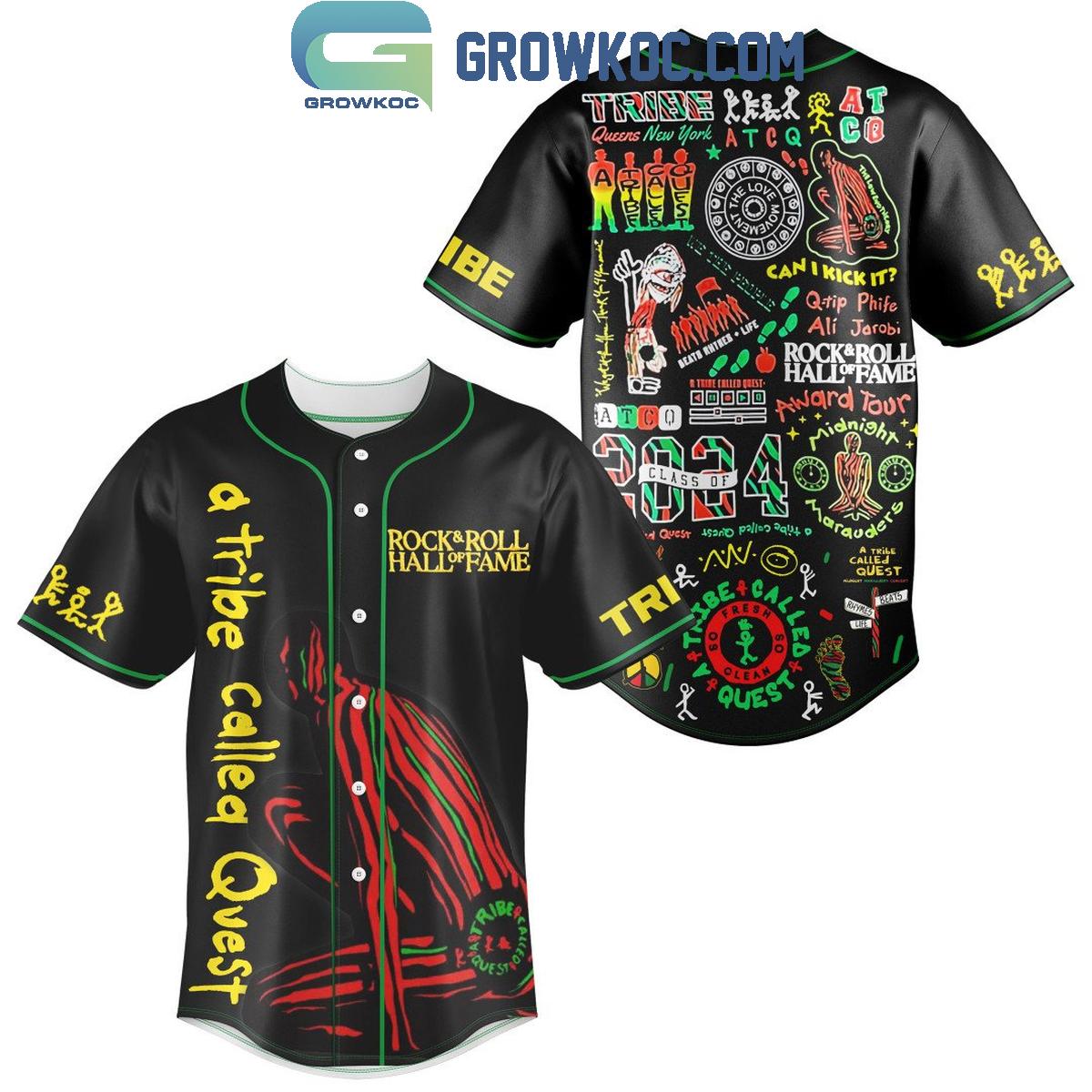 A Tribe Call Quest Award Tour Midnight Baseball Jersey Unisex T-shirt, Sweatshirt, Hoodie, Long Sleeve Tee - T-Shirt, Sweatshirt, Hoodie