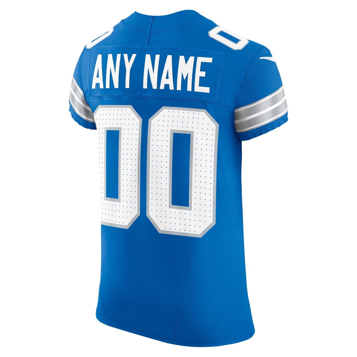 Detroit Lions Blue Team Vapor F.U.S.E. Elite Custom Jersey football jersey product view 1
