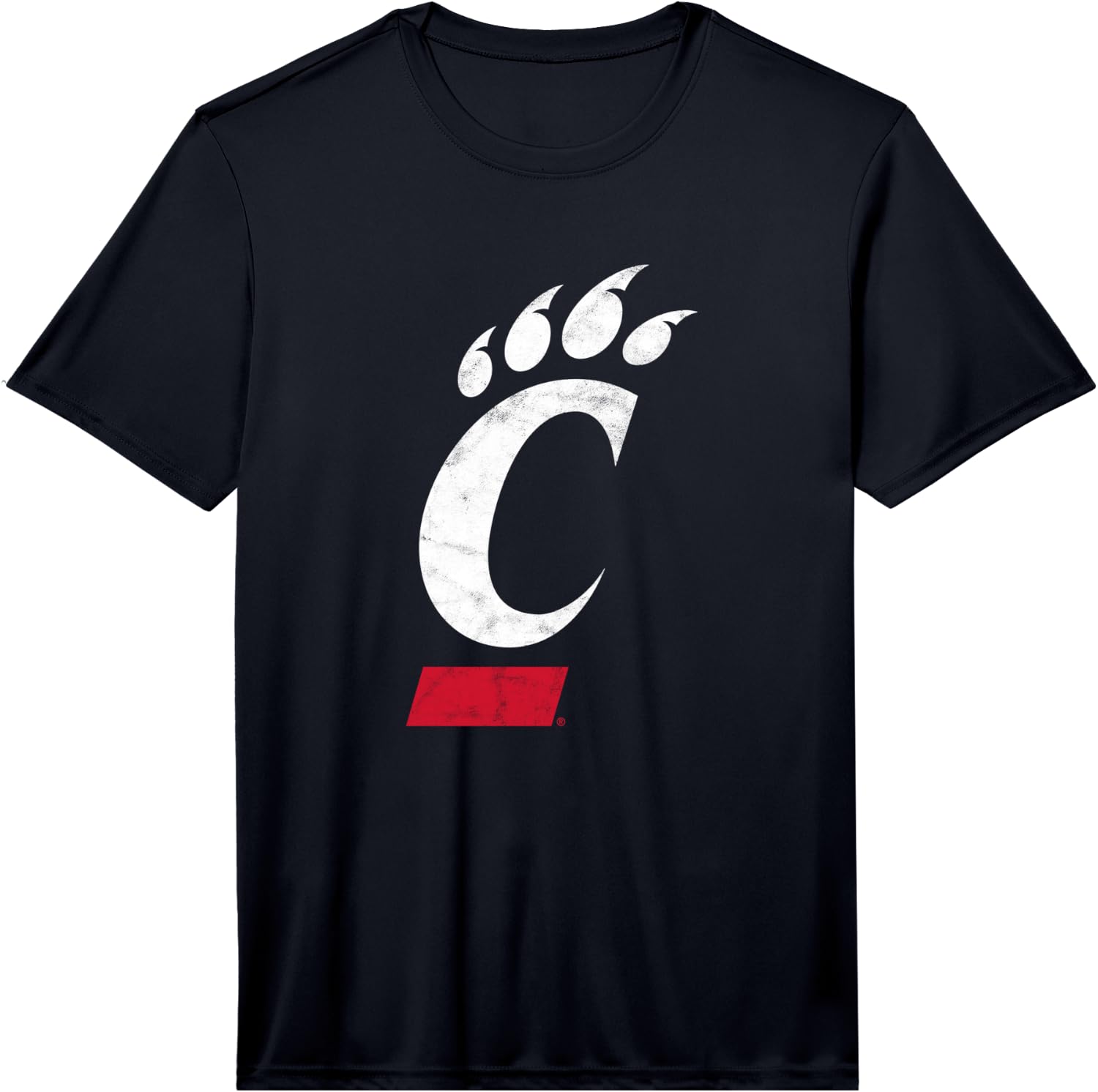 University of Cincinnati Bearcats Distressed Primary Performance T-Shirt Unisex T-shirt, Sweatshirt, Hoodie, Long Sleeve Tee - T-Shirt, Sweatshirt, Hoodie