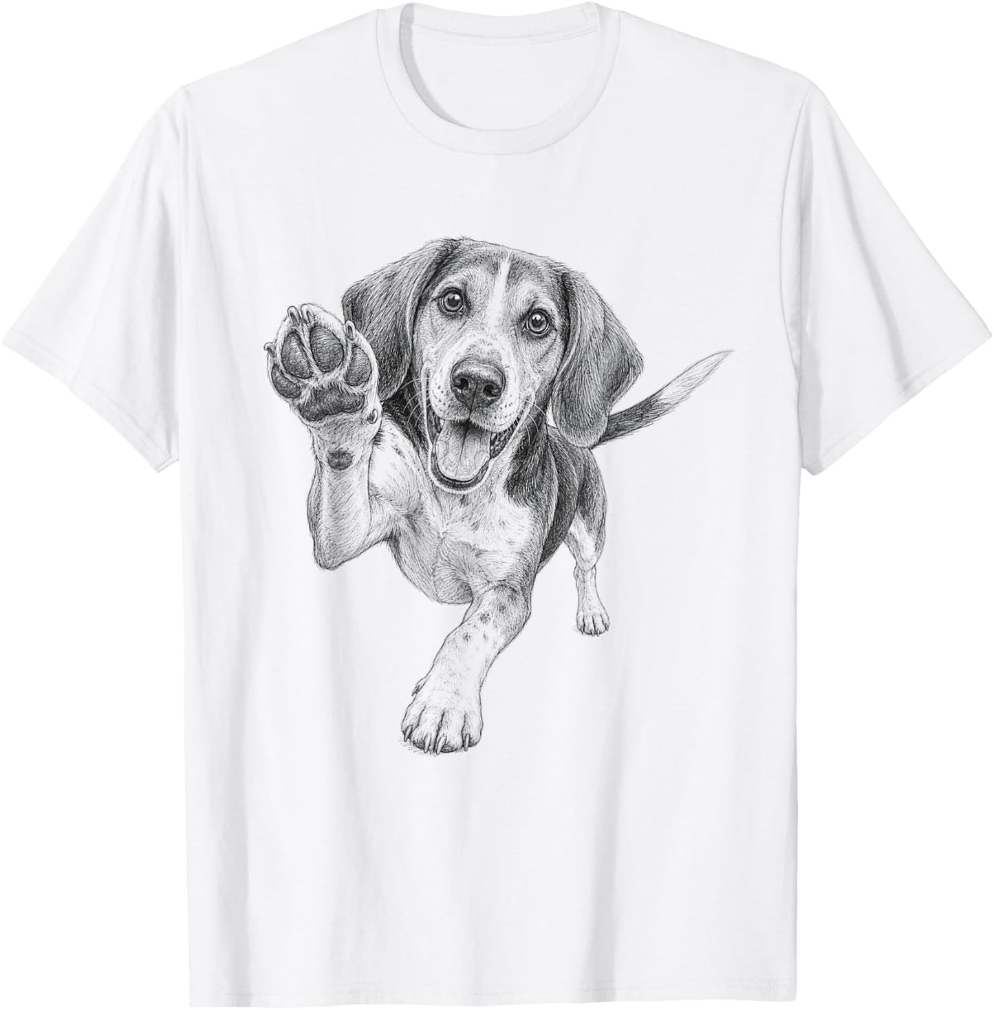 Treeing Walker Coonhound Sketch Graphic T-Shirt Unisex T-shirt, Sweatshirt, Hoodie, Long Sleeve Tee - T-Shirt, Sweatshirt, Hoodie
