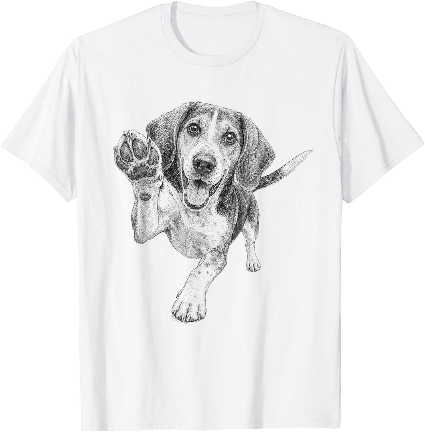Treeing Walker Coonhound Sketch Graphic T-Shirt Unisex T-shirt, Sweatshirt, Hoodie, Long Sleeve Tee - T-Shirt, Sweatshirt, Hoodie