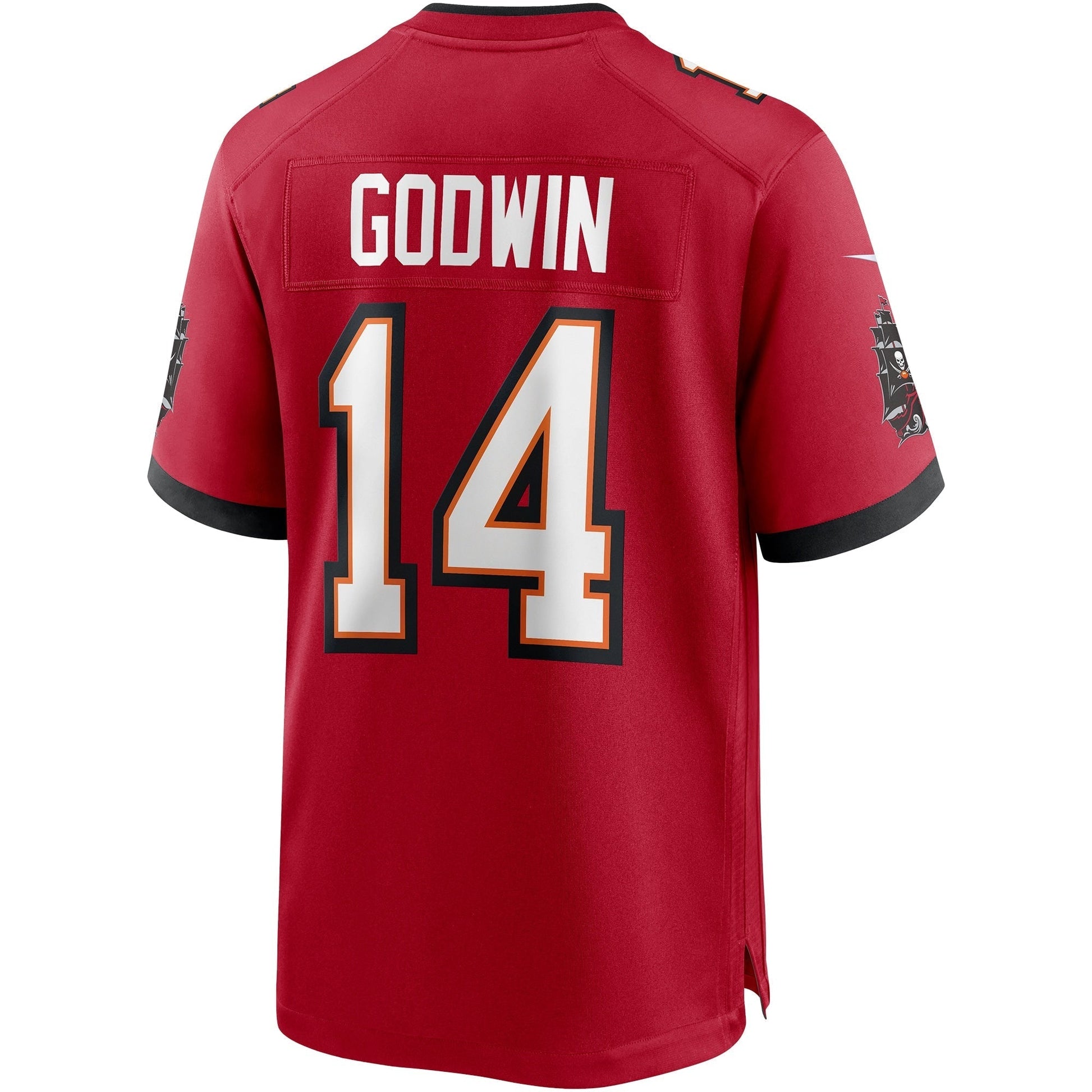 Tampa Bay Buccaneers Chris Godwin Red Game Player Jersey football jersey product view 2