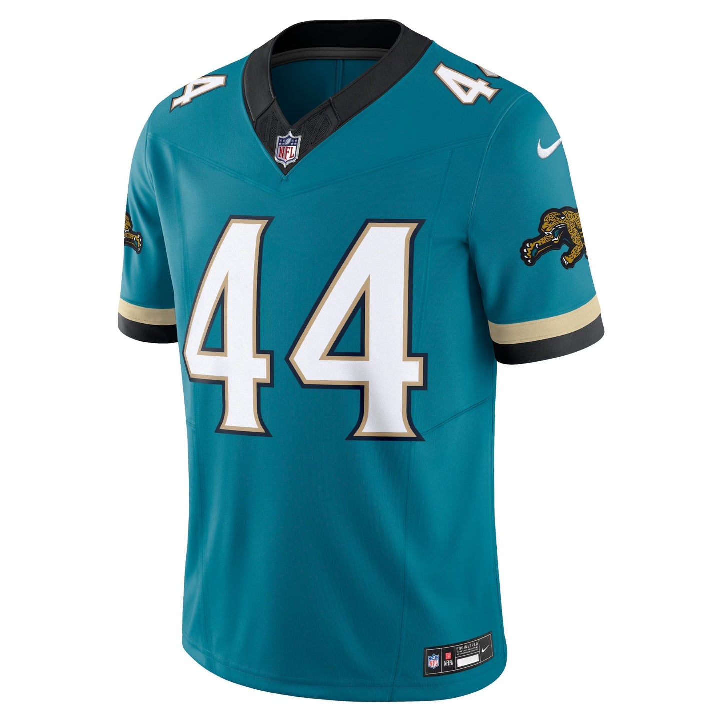 Jacksonville Jaguars Travon Walker Teal Prowler Throwback Vapor F.U.S.E. Limited Jersey football jersey product view 2