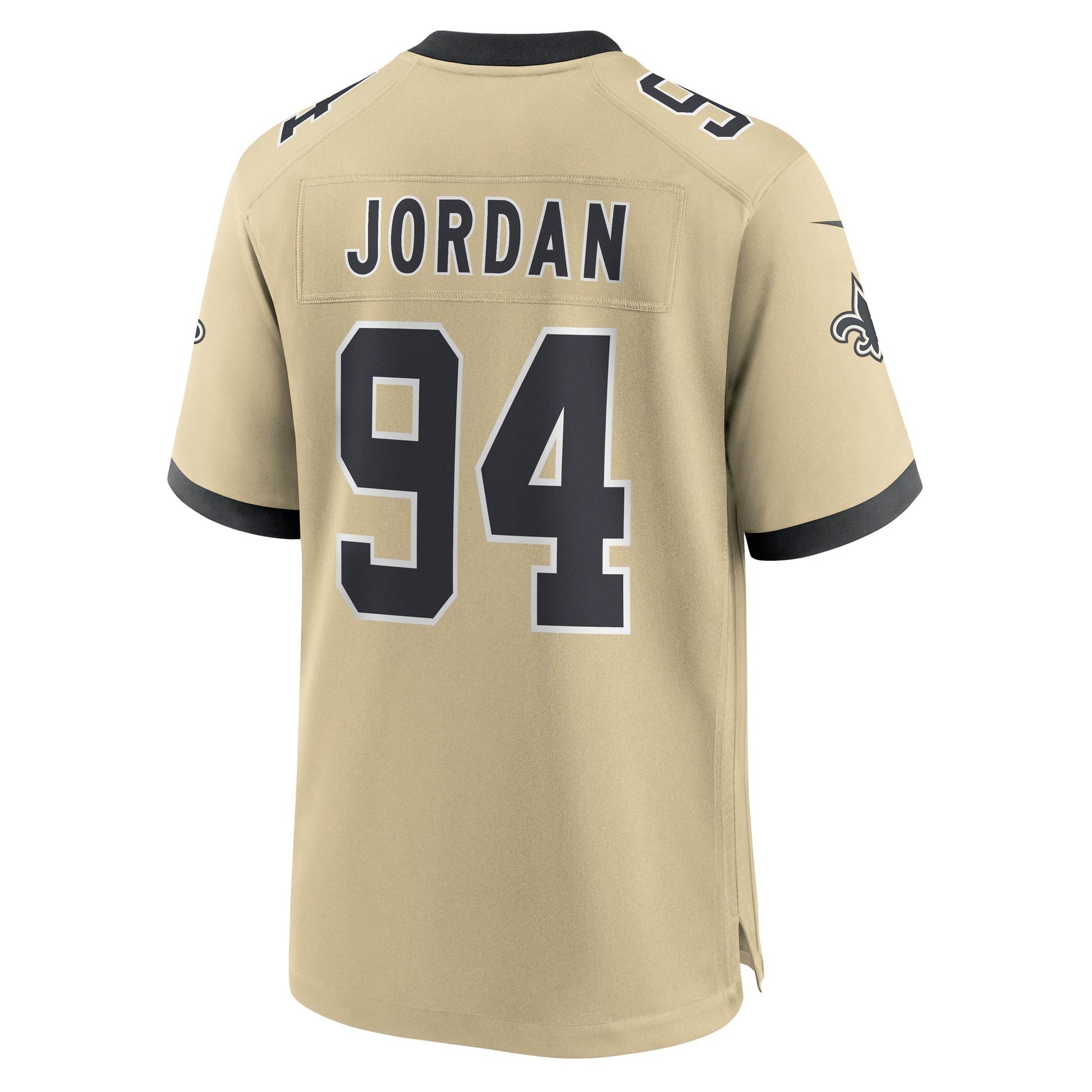 New Orleans Saints Cameron Jordan Gold Gameday Golds Alternate Game Player Jersey basketball jersey product view 1