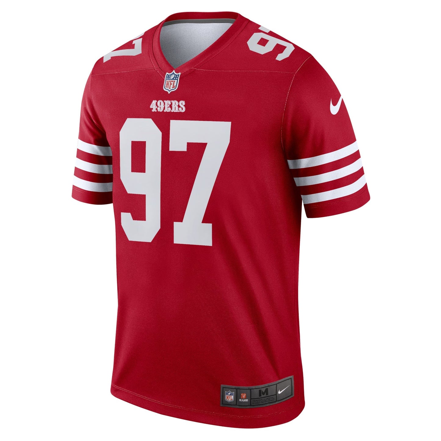 San Francisco 49ers Nick Bosa Scarlet Legend Player Performance Top football jersey product view 1