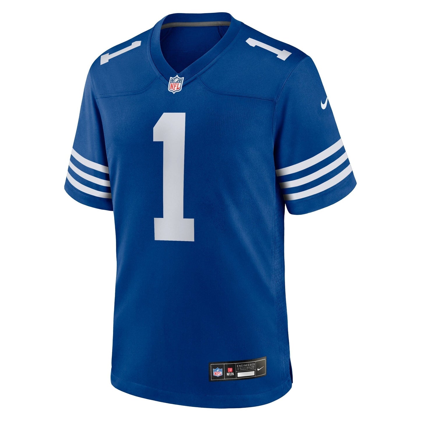 Indianapolis Colts Ahmad Sauce Gardner Royal Alternate Game Jersey football jersey product view 1