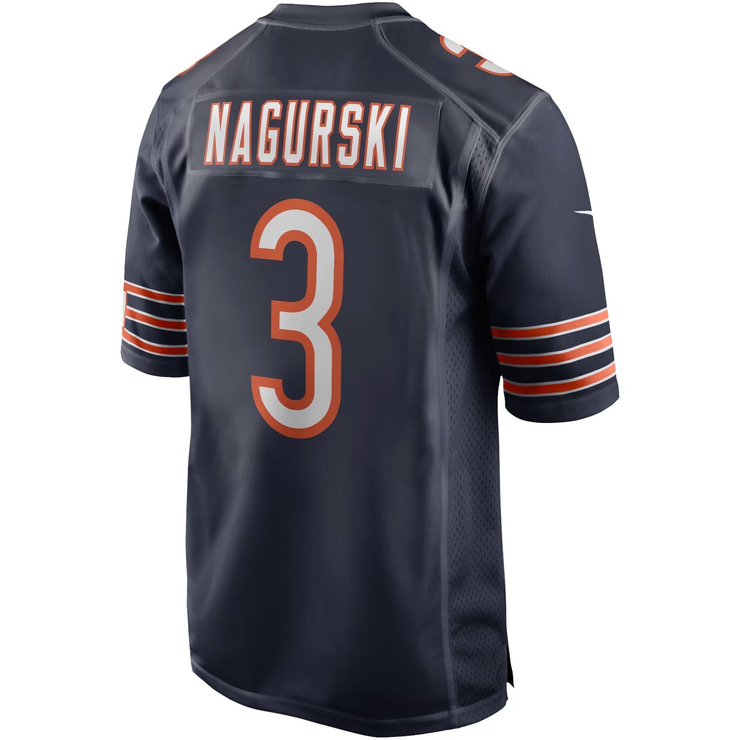 Chicago Bears Bronko Nagurski Navy Game Retired Player Jersey football jersey product view 2