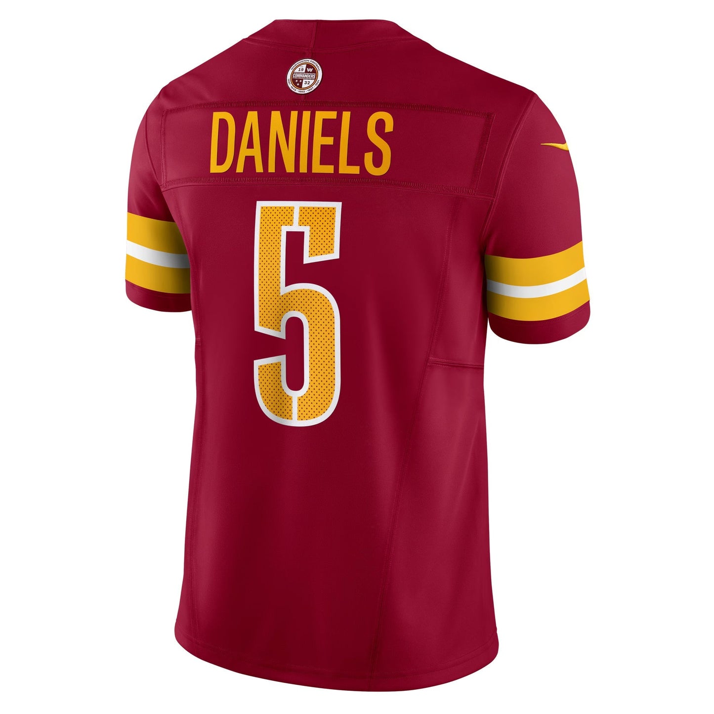 Washington Commanders Jayden Daniels Burgundy Vapor F.U.S.E. Limited Jersey football jersey product view 2