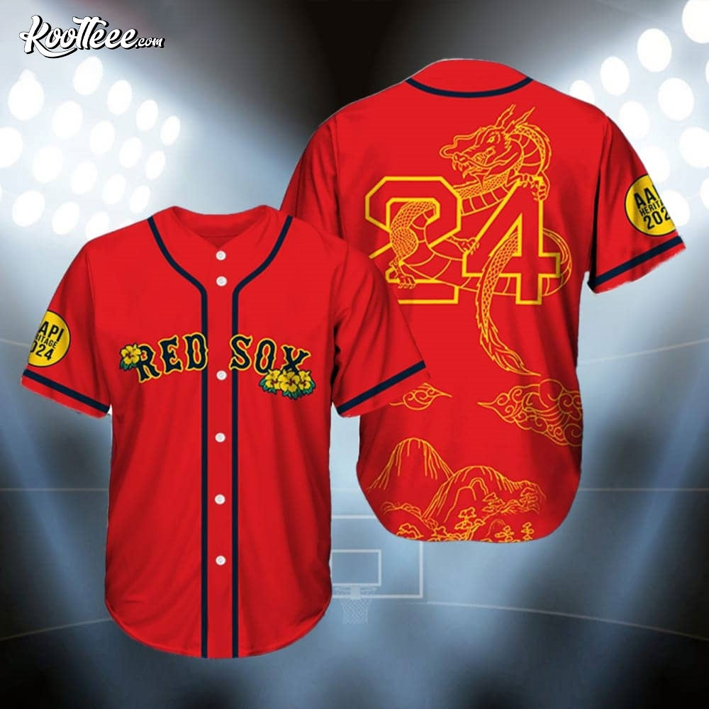 AAPI Celebration Boston Red Sox 2024 Baseball Jersey Unisex T-shirt, Sweatshirt, Hoodie, Long Sleeve Tee - T-Shirt, Sweatshirt, Hoodie