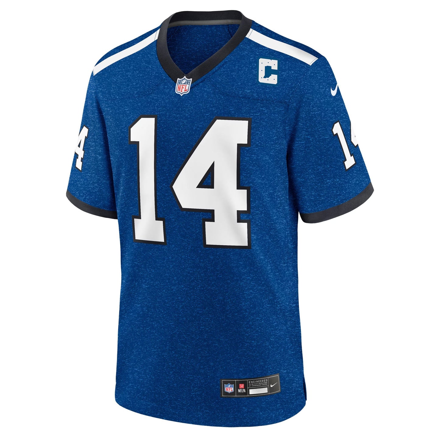 Indianapolis Colts Alec Pierce Blue Alternate Game Jersey football jersey product view 1