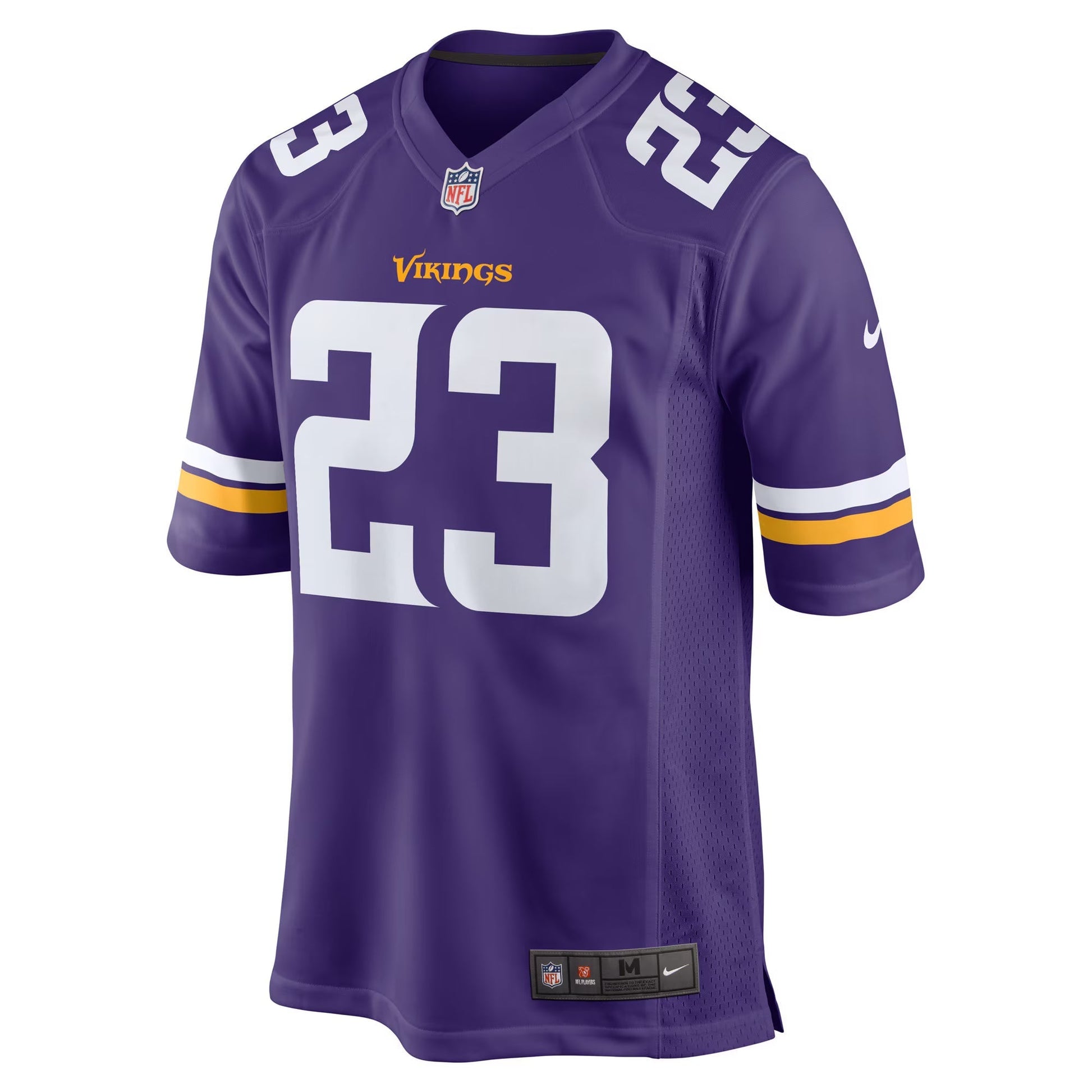 Minnesota Vikings Andrew Booth Jr. Purple Player Game Jersey football jersey product view 2