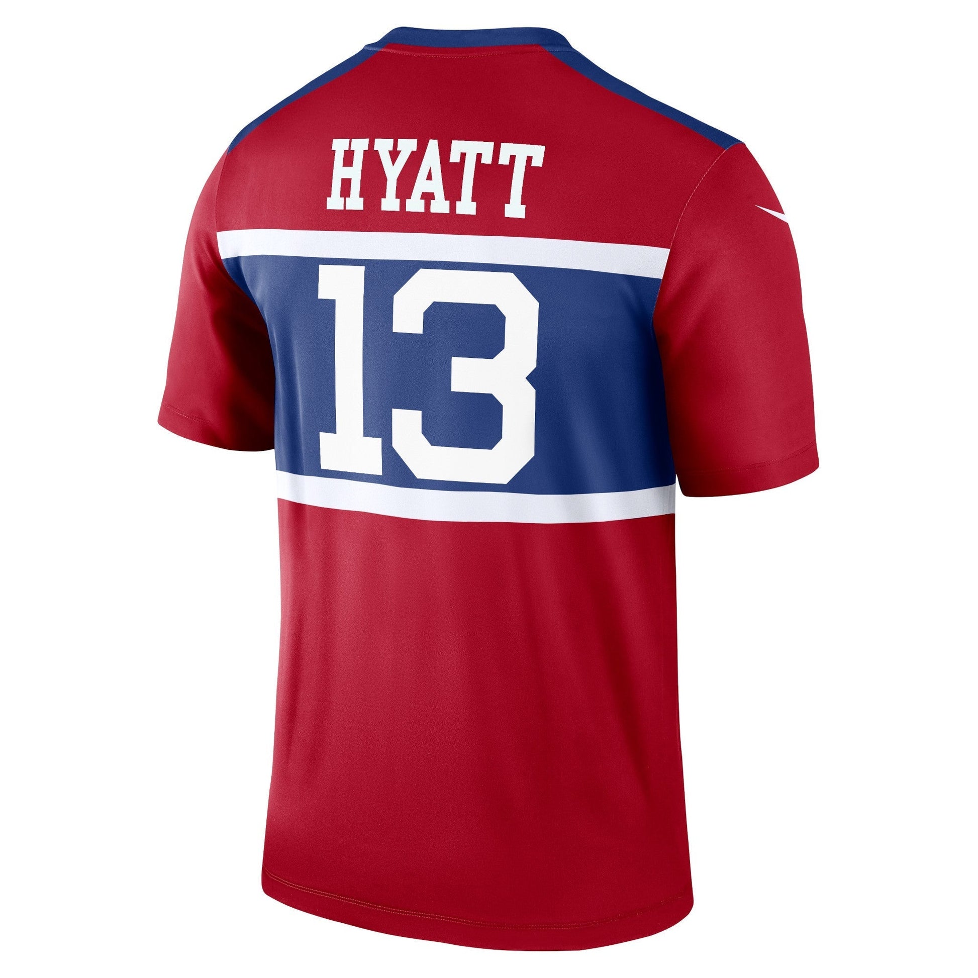 New York Giants Jalin Hyatt Red Legend Player Performance Top football jersey product view 2