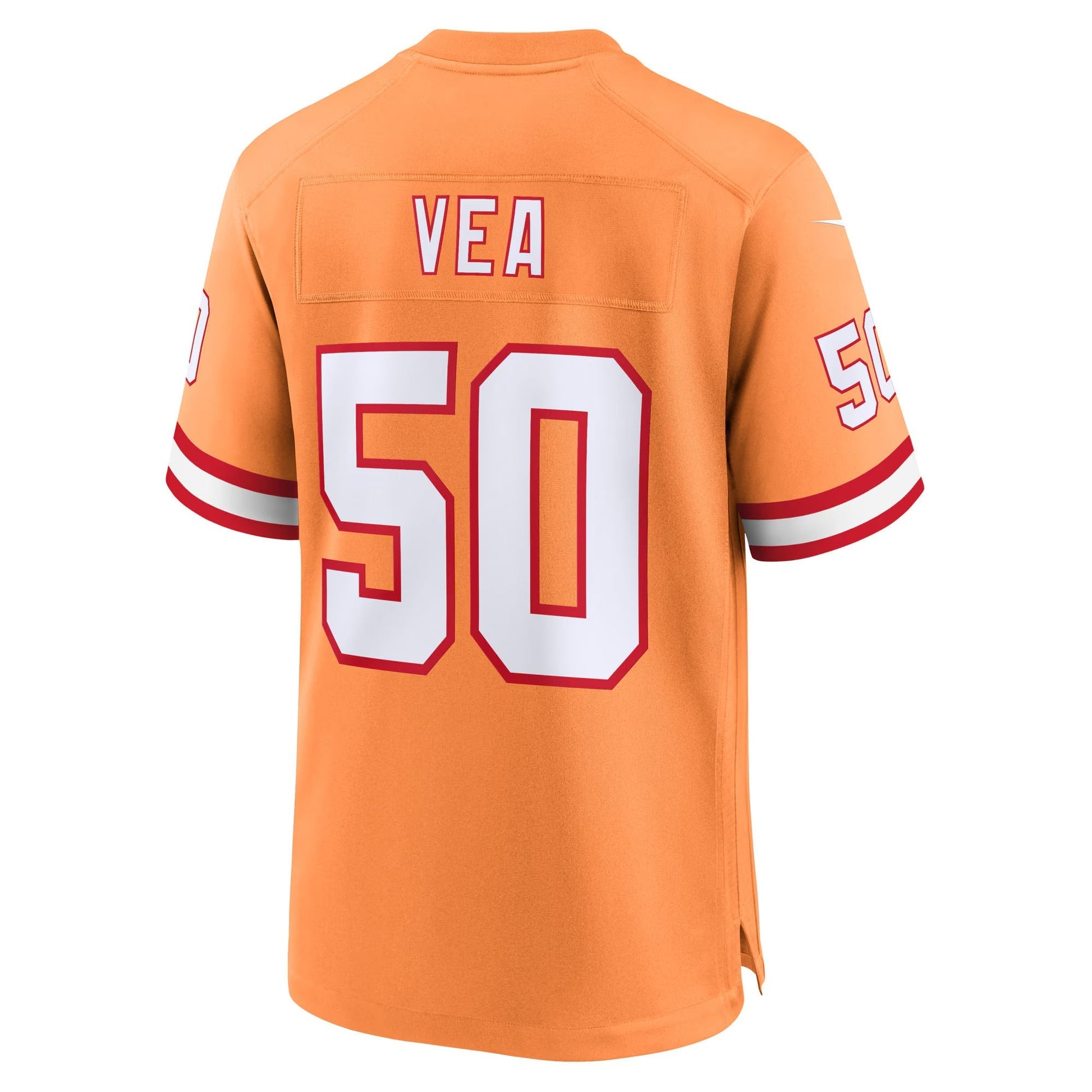 Tampa Bay Buccaneers Vita Vea Creamsicle 50th Season Game Jersey football jersey product view 2