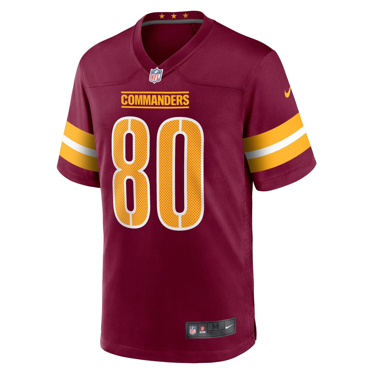 Washington Commanders Curtis Hodges Burgundy Game Player Jersey football jersey product view 2