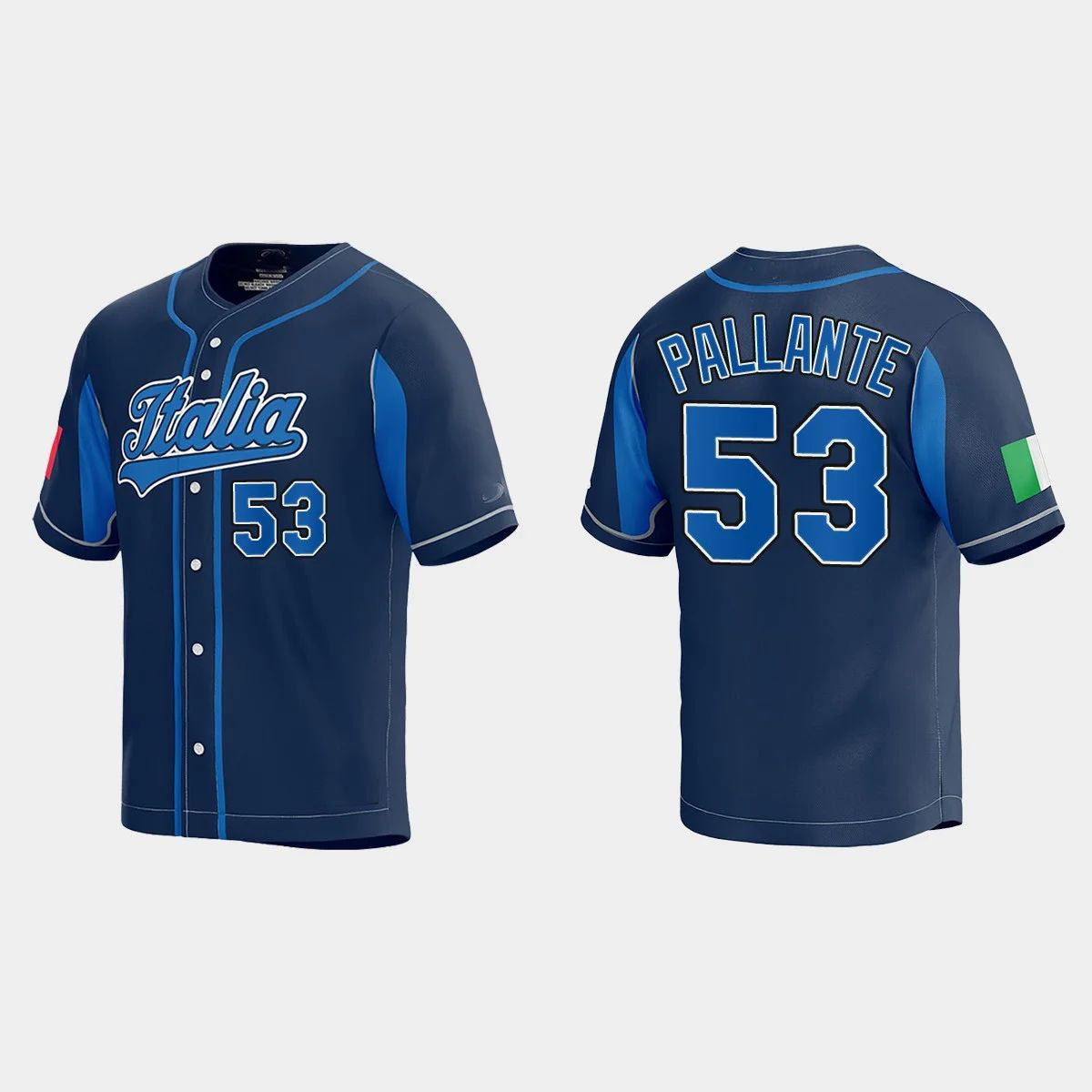 #53 ANDRE PALLANTE WORLD BASEBALL CLASSIC 2023 WORLD BASEBALL CLASSIC JERSEY ¨C NAVY Stitches Baseball Jerseys baseball jersey product view 1