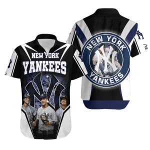 Aaron Judge Gleyber Torres Giancarlo Stanton New York Yankees Hawaiian Shirt Unisex T-shirt, Sweatshirt, Hoodie, Long Sleeve Tee - T-Shirt, Sweatshirt, Hoodie