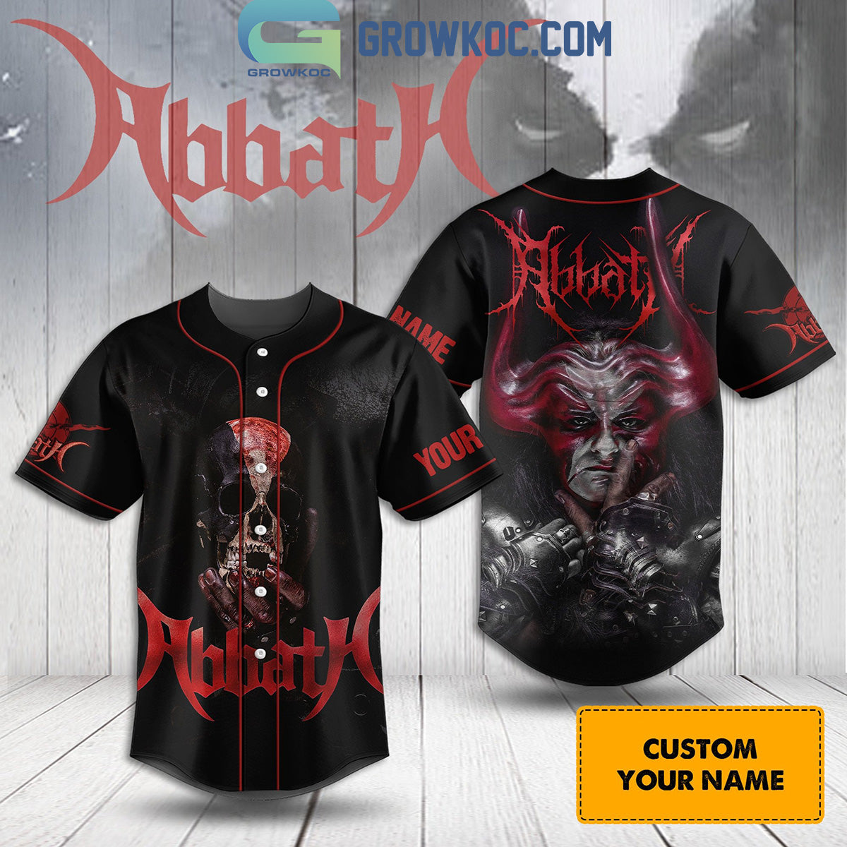 Abbath Dread Reaver Fan Love Personalized Baseball Jersey Unisex T-shirt, Sweatshirt, Hoodie, Long Sleeve Tee - T-Shirt, Sweatshirt, Hoodie