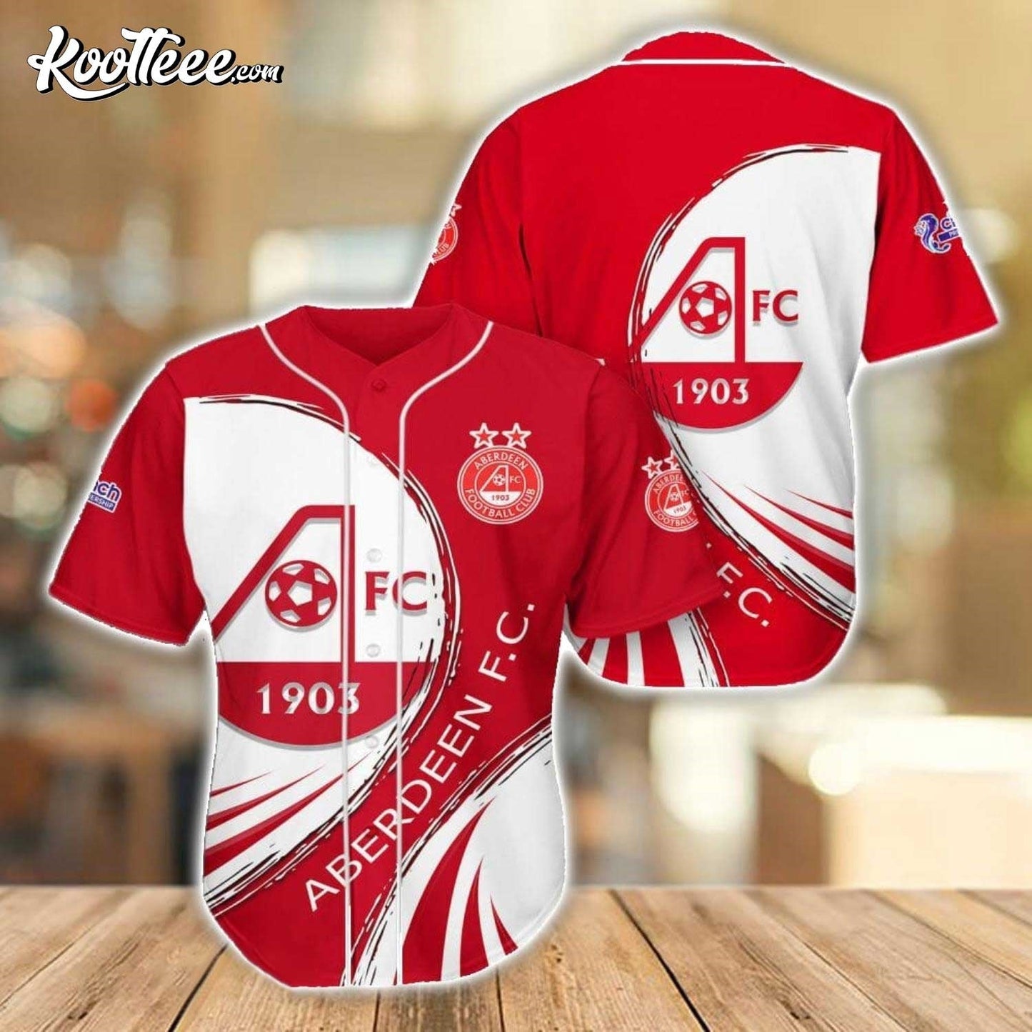 Aberdeen FC Sport Team Gift Baseball Jersey Unisex T-shirt, Sweatshirt, Hoodie, Long Sleeve Tee - T-Shirt, Sweatshirt, Hoodie