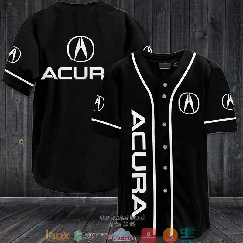 BEST Acura Black Baseball Jersey Unisex T-shirt, Sweatshirt, Hoodie, Long Sleeve Tee - T-Shirt, Sweatshirt, Hoodie