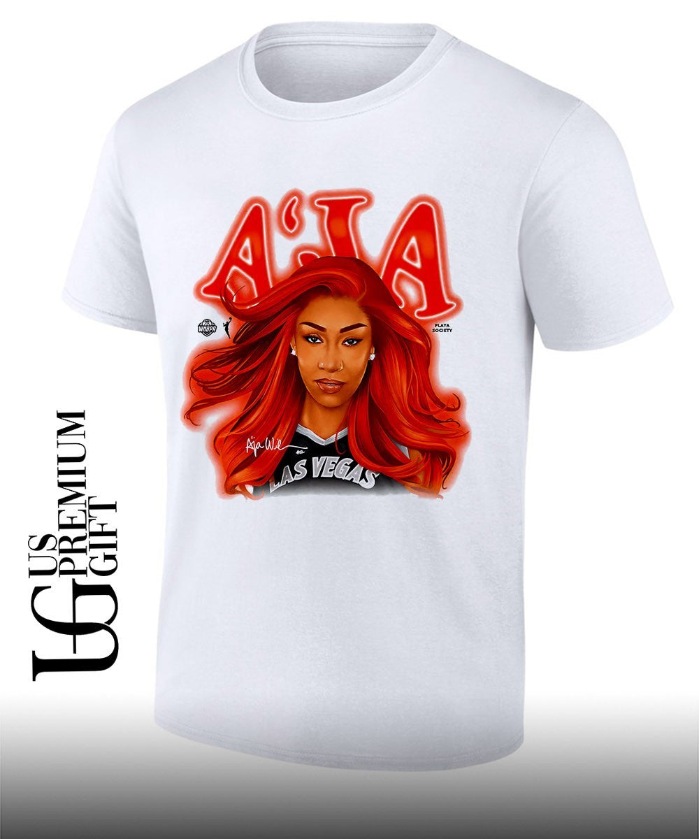 Aja Wilson Las Vegas Aces WNBPA Playa Society shirt Unisex T-shirt, Sweatshirt, Hoodie, Long Sleeve Tee - T-Shirt, Sweatshirt, Hoodie