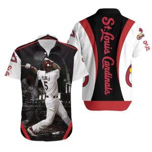 Albert Pujols Legend Of St Louis Cardinals Busch Stadium Hawaiian Shirt, Cardinals Hawaiian Shirt - T-Shirt, Sweatshirt, Hoodie