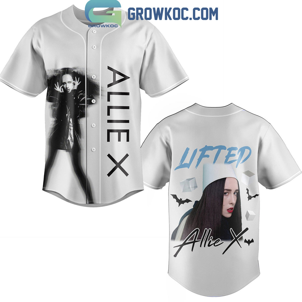 Allie X Lifted Love Me Wrong Personalized Baseball Jersey Unisex T-shirt, Sweatshirt, Hoodie, Long Sleeve Tee - T-Shirt, Sweatshirt, Hoodie