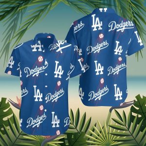 Aloha MLB LA Dodgers Hawaiian Shirt Baseball Fans Gift Unisex T-shirt, Sweatshirt, Hoodie, Long Sleeve Tee - T-Shirt, Sweatshirt, Hoodie