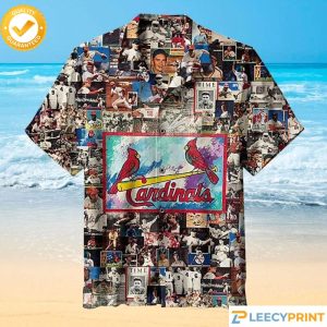 Amazing St Louis Cardinals MLB Hawaiian Shirt, Cardinals Hawaiian Shirt Unisex T-shirt, Sweatshirt, Hoodie, Long Sleeve Tee - T-Shirt, Sweatshirt, Hoodie