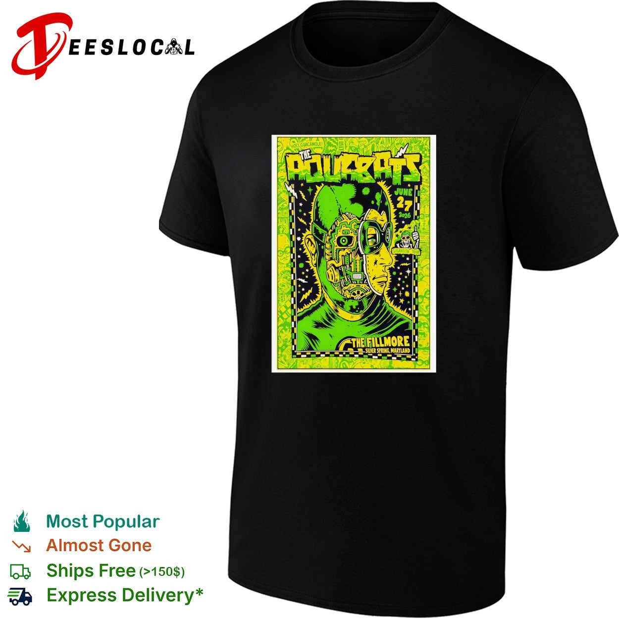 Aquabats The Fillmore poster shirt Unisex T-shirt, Sweatshirt, Hoodie, Long Sleeve Tee - T-Shirt, Sweatshirt, Hoodie
