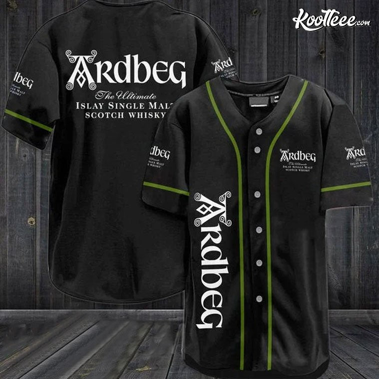 Ardbeg Scotch Whisky Baseball Jersey Unisex T-shirt, Sweatshirt, Hoodie, Long Sleeve Tee - T-Shirt, Sweatshirt, Hoodie